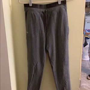 Gray under armour joggers